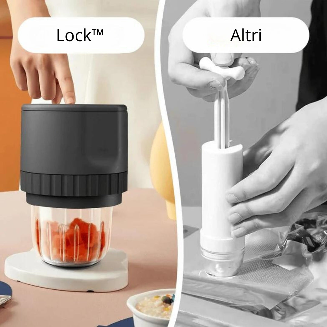 Lock™ - Dispositivo a chiusura ermetica per Barattoli